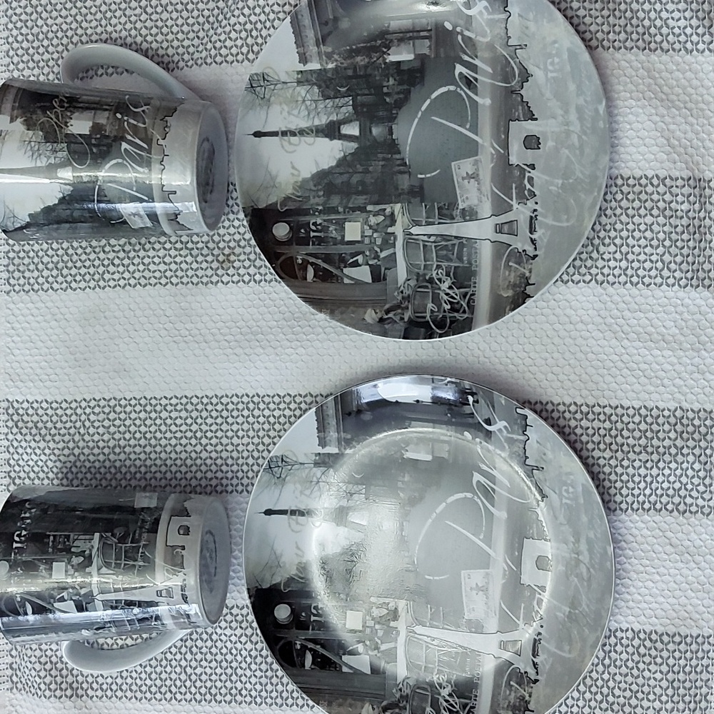 Paris Mug & Plate Set